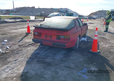 1987 Porsche 944 z USA, uszkodzony, nr VIN WP0AA2956HN150561